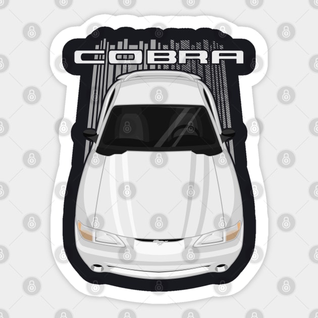 Mustang Cobra R 1995 SN95 - White Sticker by V8social